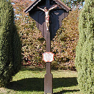 Feldkreuz auf dem Wochenberg gestiftet von Pfarrer Stehle